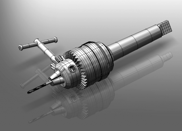 Drill Head Modelo 3D .c4d .max .obj .3ds .fbx .stl .blend 