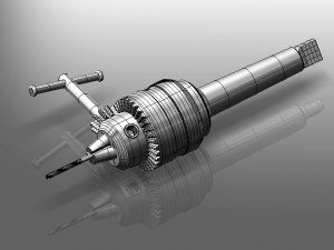 Drill Head 3D Model