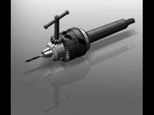 Drill Head 3D Model