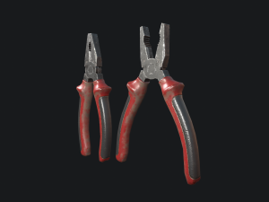 Pliers 3D मॉडल