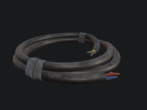 Cable Coil Model 3D