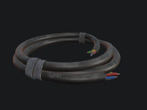 Cable Coil 3D Model