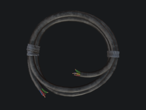 Cable Coil Model 3D