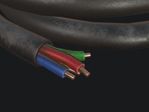Cable Coil Model 3D