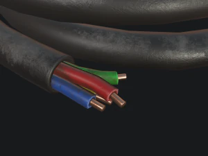 Cable Coil 3D Model