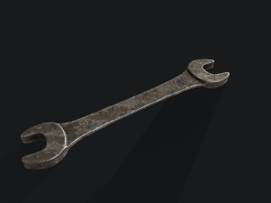 Wrench 3D-Modell