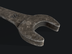 Wrench 3D-Modell