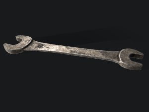 Wrench 3D-Modell