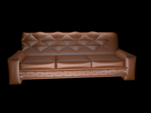 sofa 3 seater 3D Model