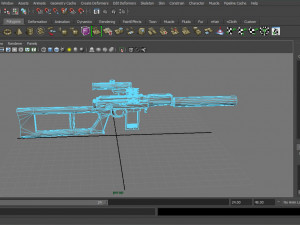 sniper 3D-Modell