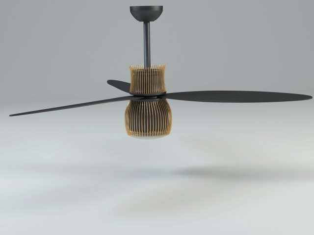 hunter nova fan 3D Model .c4d .max .obj .3ds .fbx .stl .blend 