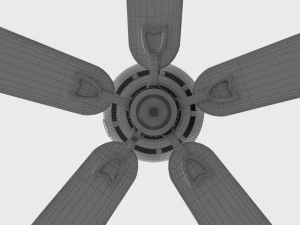 hunter seville fan 3D Model