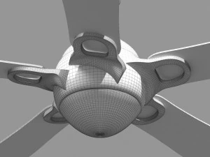 hunter lugano fan 3D Model