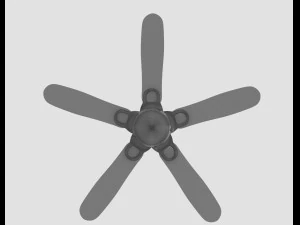 hunter lugano fan 3D Model