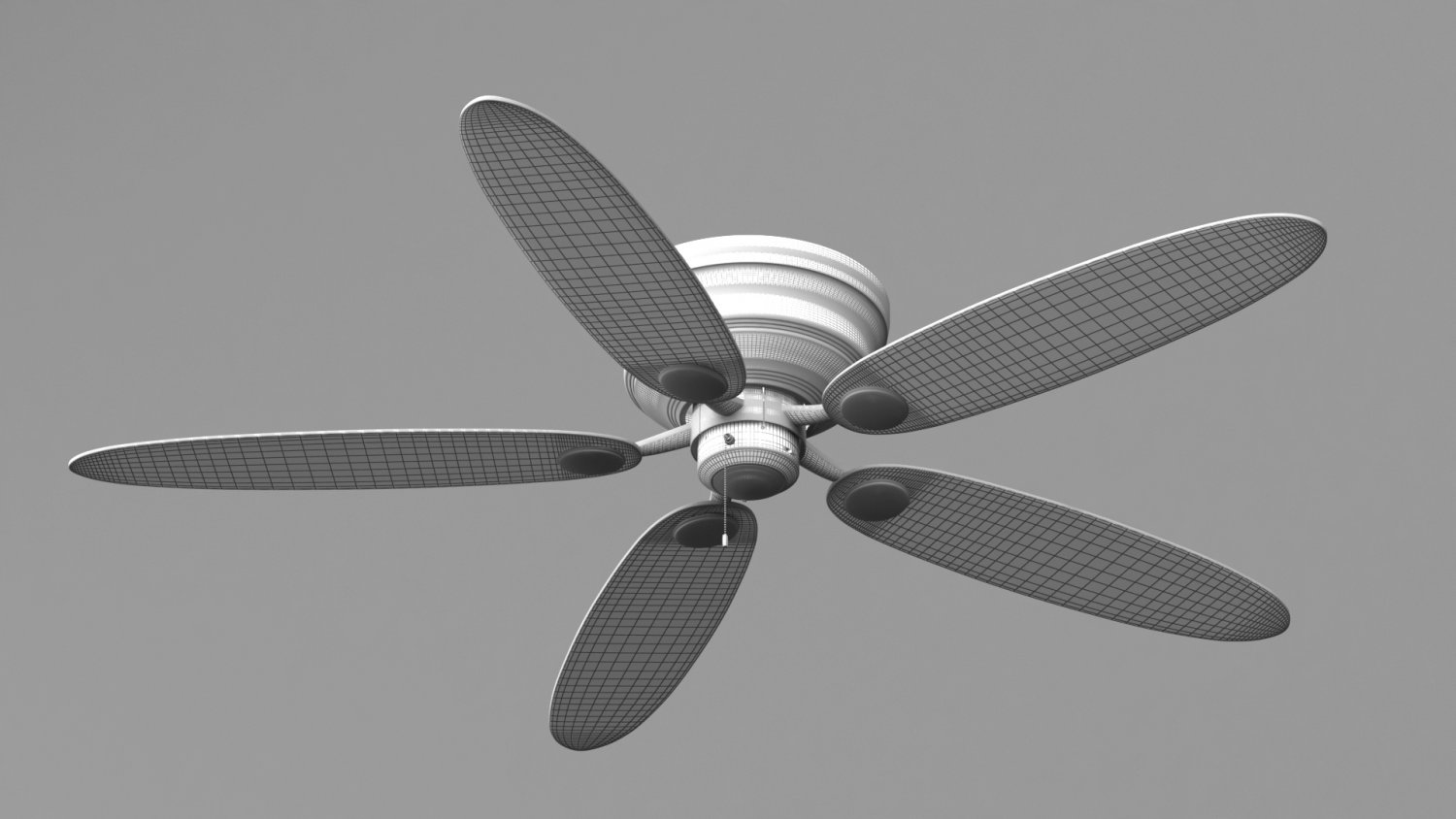 Fan 3d model. Fan dwg.