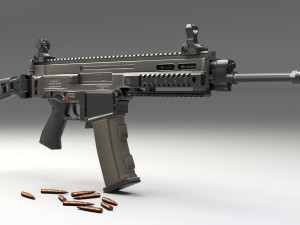 cz805 bren low-poly 3D Model