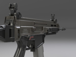 cz805 bren low-poly Model 3D