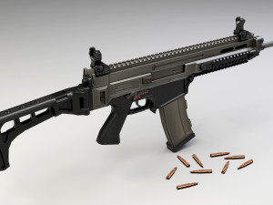 cz805 bren low-poly Model 3D