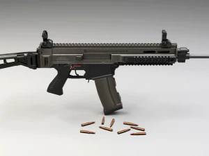 cz805 bren low-poly 3D Model