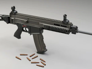 cz805 bren low-poly 3D Model