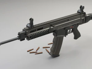 cz805 bren low-poly 3D Model