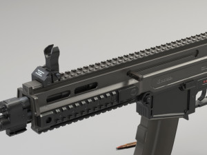 cz805 bren low-poly Model 3D