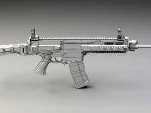 cz805 bren low-poly Model 3D