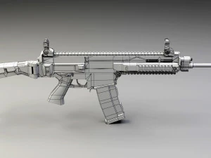 cz805 bren low-poly 3D Model