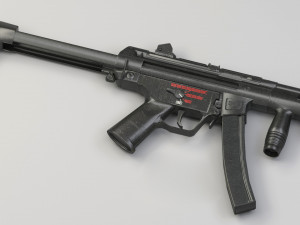 mp5k-pdw module - structural - low-poly 3D Model
