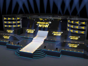 बड़े पैमाने पर 3डी इवेंट मॉडल 3D मॉडल