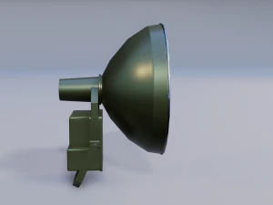 reflektor w czasie rzeczywistym Model 3D