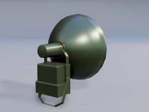 reflektor w czasie rzeczywistym Model 3D