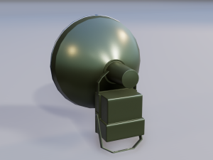 spotlight real time Modelo 3D