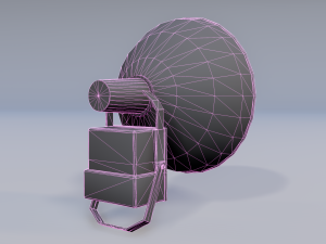spotlight real time Modelo 3D