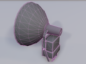 spotlight real time Modelo 3D