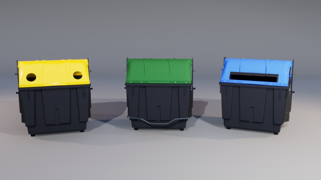 street recylcing container 3D Model .c4d .max .obj .3ds .fbx .stl .blend 