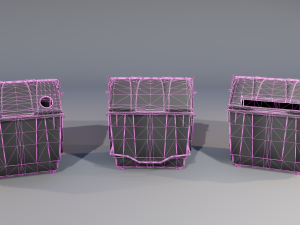 street recylcing container 3D Model