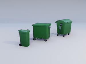 urban recylcing container 3D Модель