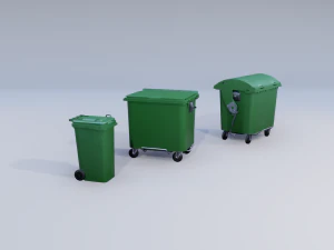 urban recylcing container 3D Model