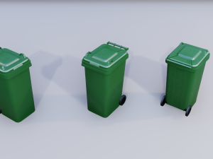 urban recylcing container 3D Модель
