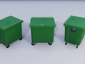 urban recylcing container 3D Model