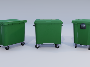 urban recylcing container 3D Модель