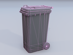 urban recylcing container 3D Модель