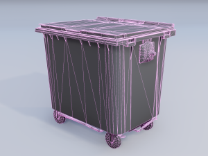 urban recylcing container 3D Модель