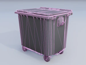 urban recylcing container 3D Model