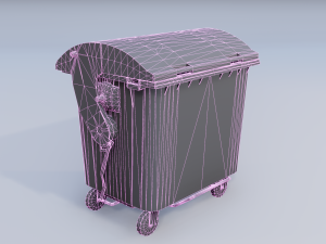 urban recylcing container 3D Модель