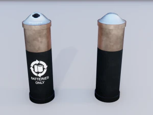 urban recycling container 2 3D Model