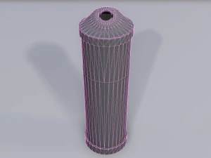 urban recycling container 2 3D Model