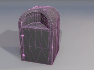 urban recycling container 2 3D Model