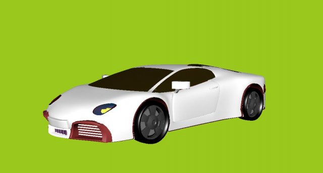 car 3D Model .c4d .max .obj .3ds .fbx .stl .blend 